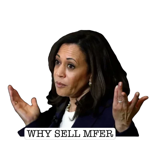🫥 Стикер «Kamala Harris» для Telegram