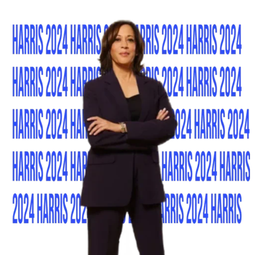 🇺🇸 Стикер «Kamala Harris» для Telegram