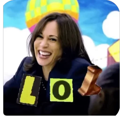 🫥 Стикер «Kamala Harris» для Telegram