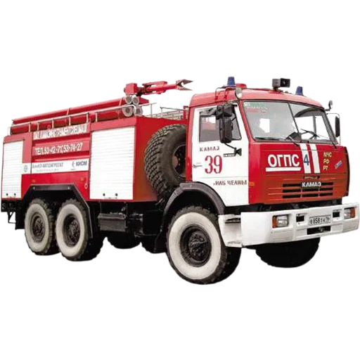 🚒 Стикер «KAMAZ» для Telegram