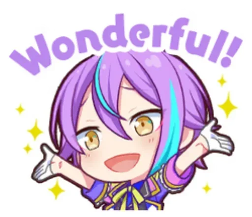 🔮 Стикер «ᴋᴀᴍɪsʜɪʀᴏ ʀᴜɪ» для Telegram