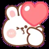 Стикер 18 🥰🥰😘😘❤️🥰