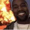 Стикер 36 😐 Набор эмоджи с музыкантом «Kanye West Канье Уэст»