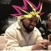 Стикер 33 😐 Набор эмоджи с музыкантом «Kanye West Канье Уэст»
