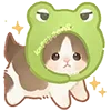 Стикер 16 Kapebeans Cats
