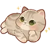 Стикер 45 Kapebeans Cats