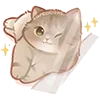 Стикер 54 Kapebeans Cats