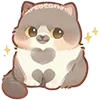 Стикер 46 Kapebeans Cats