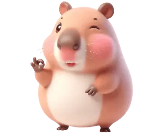 👌 Стикер «Kapi Capybara» для Telegram