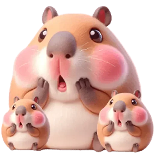😱 Стикер «Kapi Capybara» для Telegram