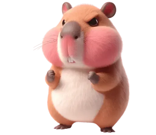 😠 Стикер «Kapi Capybara» для Telegram