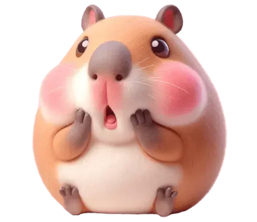😨 Стикер «Kapi Capybara» для Telegram