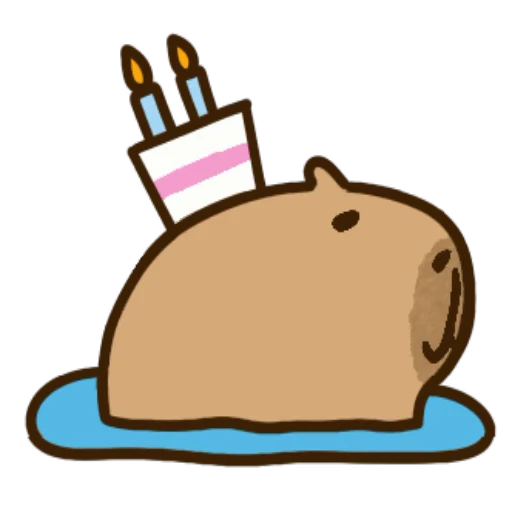 🎂 Стикер «Kapi» для Telegram