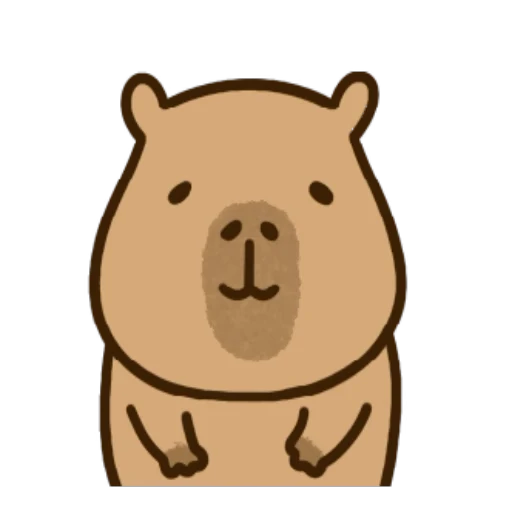 🙇 Стикер «Kapi» для Telegram