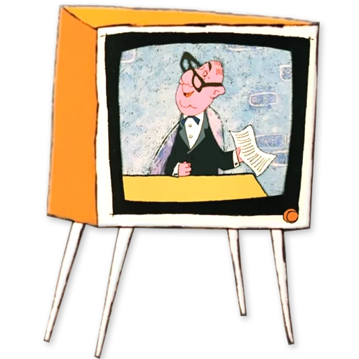 📺 Стикер «Малыш и Карлсон» для Telegram
