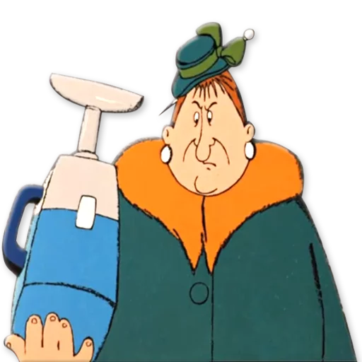 ☺ Стикер «Малыш и Карлсон» для Telegram