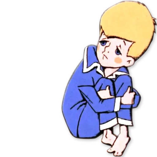 😣 Стикер «Малыш и Карлсон» для Telegram
