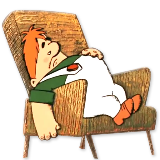 🤒 Стикер «Малыш и Карлсон» для Telegram