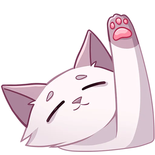 🐾 Стикер «КатШи без надписей» для Telegram