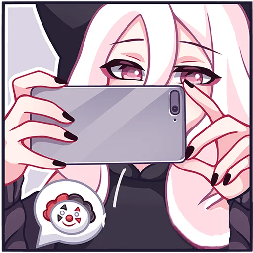 📷 Стикер «КатШи без надписей» для Telegram