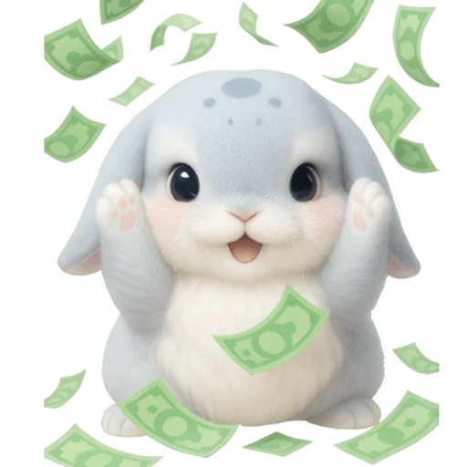 💵 Стикер «Милый Пухляк» для Telegram