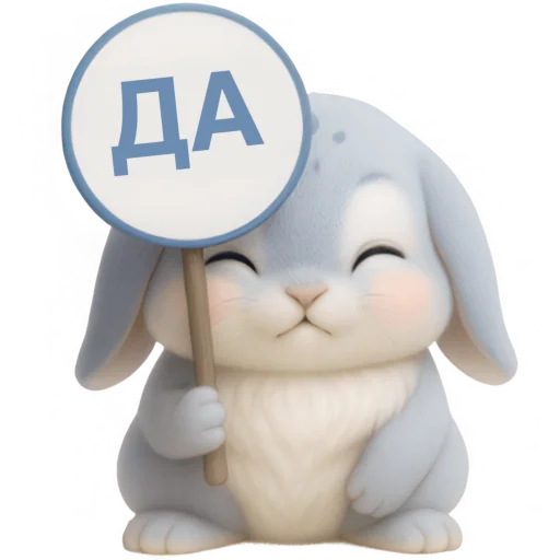 👍 Стикер «Милый Пухляк» для Telegram