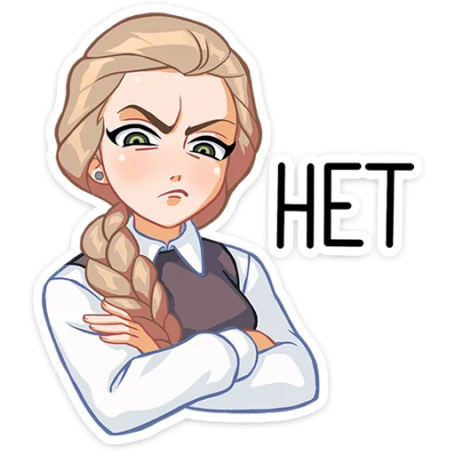 😆 Стикер «Катя (Зайчик)» для Telegram