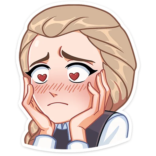 😑 Стикер «Катя (Зайчик)» для Telegram