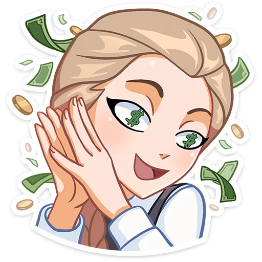😤 Стикер «Катя (Зайчик)» для Telegram