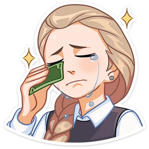 😌 Стикер «Катя (Зайчик)» для Telegram