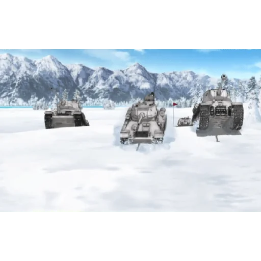 🚗 Стикер «Katyusha ("Girls und Panzer") part 7» для Telegram