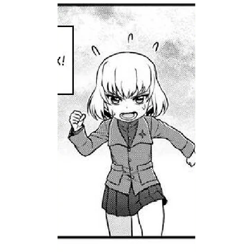 🏃‍♀ Стикер «Katyusha ("Girls und Panzer") part 7» для Telegram