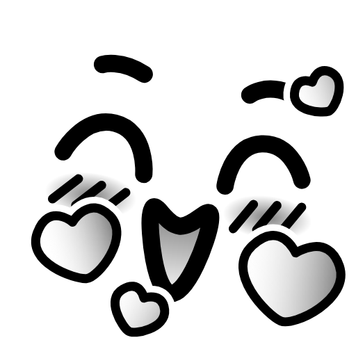 Стикер 46 Kawaii Emoji