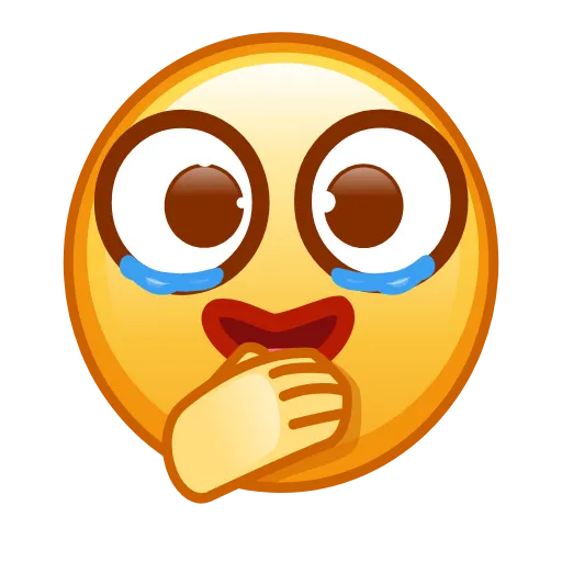 Стикер 3 Kawaii emoji