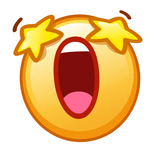 Стикер 30 Kawaii emoji
