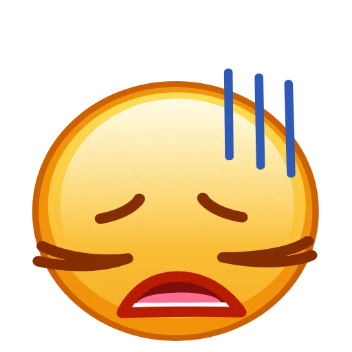 Стикер 39 Kawaii emoji