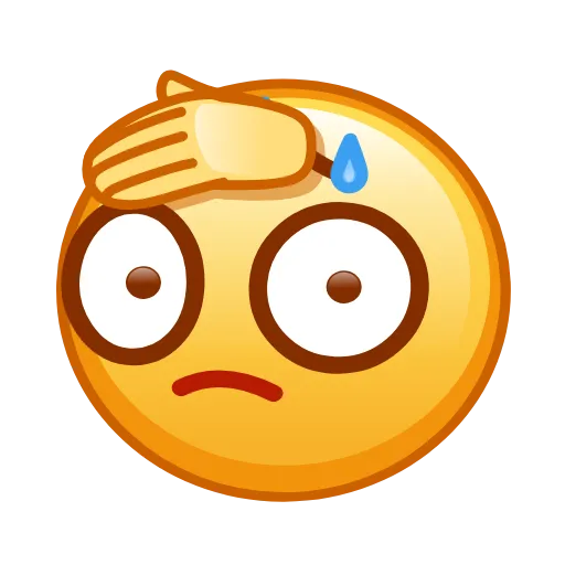 Стикер 53 Kawaii emoji