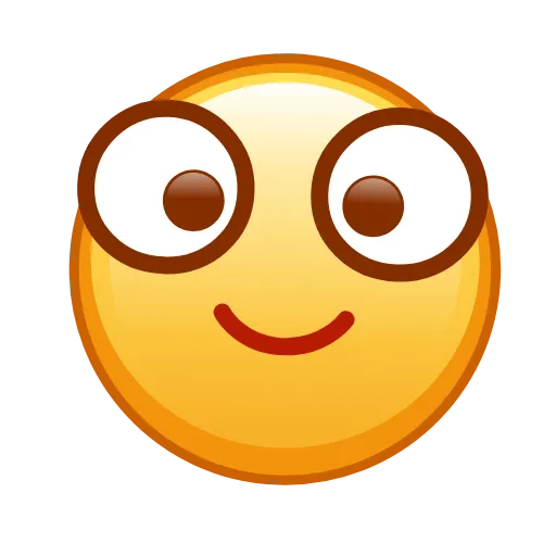 Стикер 11 Kawaii emoji