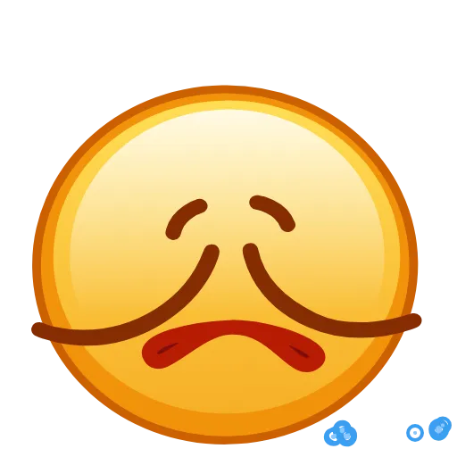 Стикер 42 Kawaii emoji
