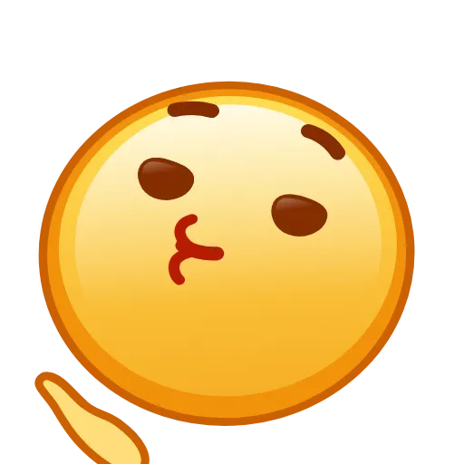 Стикер 17 Kawaii emoji