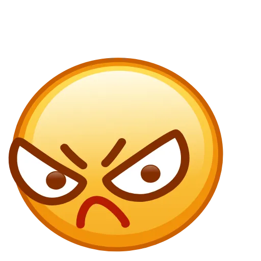 Стикер 44 Kawaii emoji