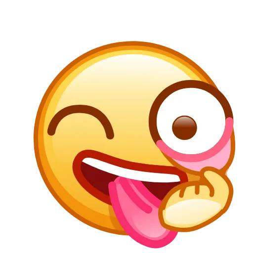 Стикер 22 Kawaii emoji