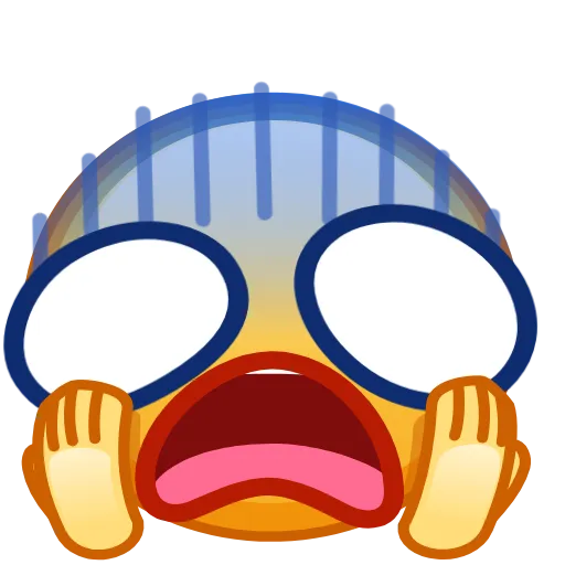 Стикер 50 Kawaii emoji