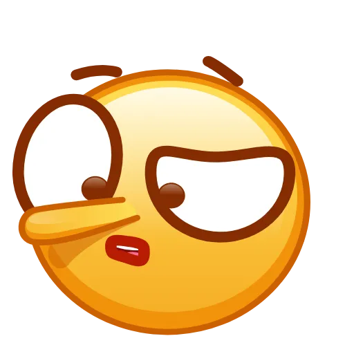 Стикер 60 Kawaii emoji
