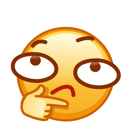 Стикер 55 Kawaii emoji