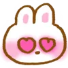Стикер 9 🎶 Kawaii Emoji Animals