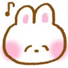 Стикер 6 🎶 Kawaii Emoji Animals