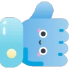 Стикер 7 Kawaii