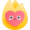 Стикер 13 Kawaii