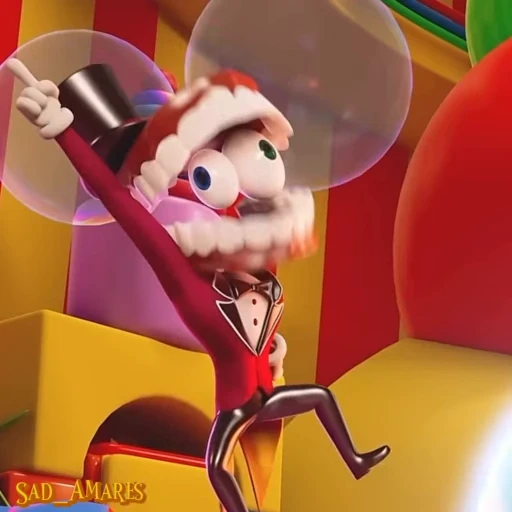 🌟 Стикер «The Amazing Digiral Circus» для Telegram